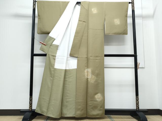 平和屋着物●訪問着　色紙重ね草花文　暈し染め　正絹　逸品　CABH3735th