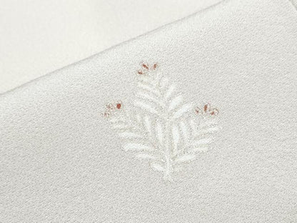 平和屋着物●上質な小紋　松葉文　金彩　正絹　逸品　CABH3747th