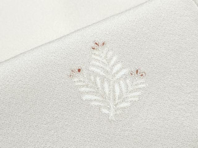 平和屋着物●上質な小紋　松葉文　金彩　正絹　逸品　CABH3747th