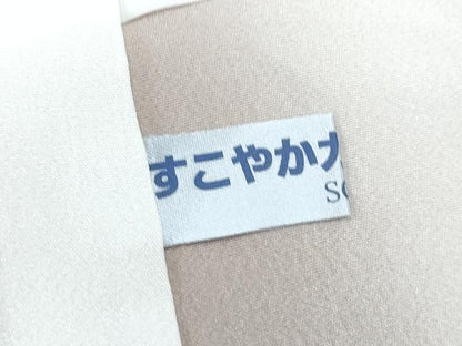 平和屋着物●上質な小紋　松葉文　金彩　正絹　逸品　CABH3747th