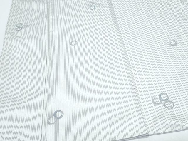 平和屋着物●上質なお召　丸間道　正絹　逸品　CABH3756th