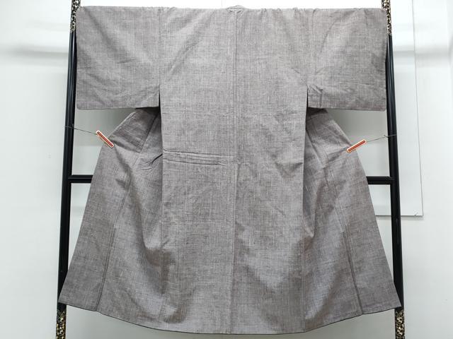 平和屋着物●男性　紬　霞文　正絹　逸品　CABH3757th