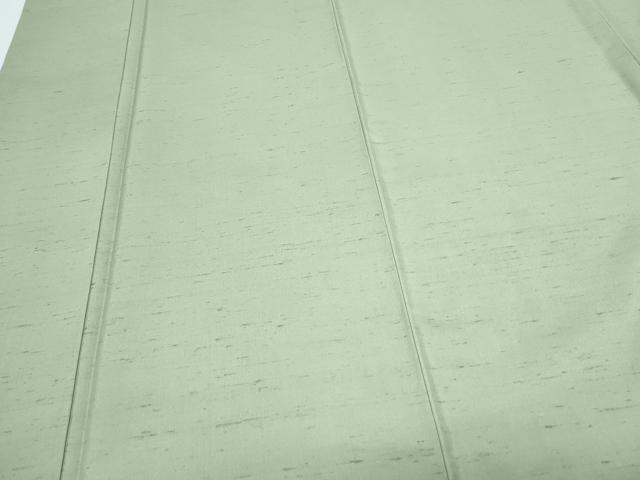 平和屋着物●本加賀友禅　岡本幸治監修　白山紬　色無地　夏虫色　正絹　逸品　CABH3764th