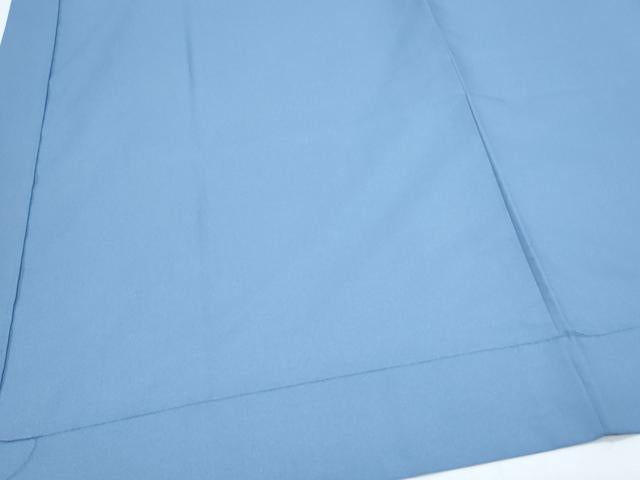 平和屋着物●男性　長襦袢　無双仕立て　青藤色　洗える着物　CABH3767th