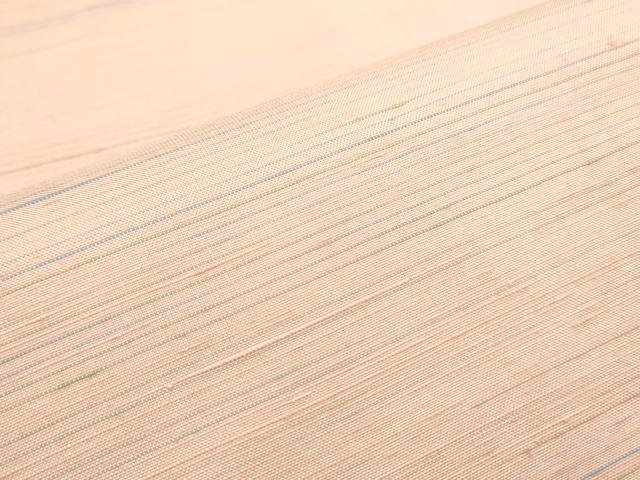 平和屋着物●紅花紬　米沢　紅花の里　長井伝統工芸織元　証紙付き　正絹　逸品　CABH3768th