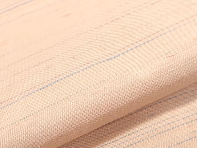 平和屋着物●紅花紬　米沢　紅花の里　長井伝統工芸織元　証紙付き　正絹　逸品　CABH3768th