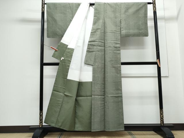 平和屋着物●本場真綿結城紬　100亀甲　吉祥文　証紙付き　正絹　逸品　CABH3774th
