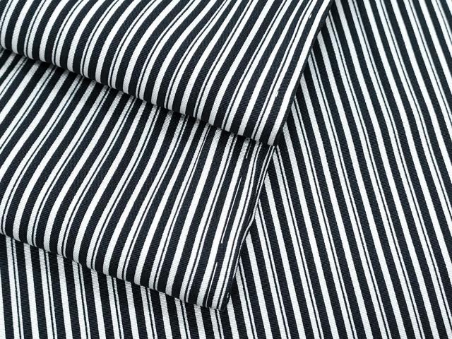 平和屋着物●上質な小紋　縞　正絹　逸品　未使用　CABH3787th