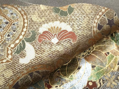 平和屋着物●豪華色留袖　作家物　鳳凰花文　暈し染め　金銀彩　正絹　逸品　CABH3788th