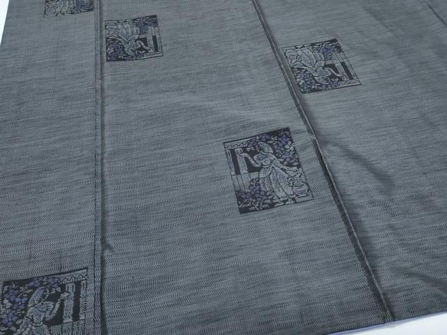 平和屋着物●本場大島紬　壁画紋様　正絹　逸品　CABH3790th