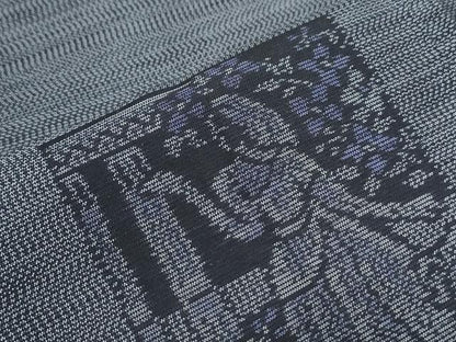 平和屋着物●本場大島紬　壁画紋様　正絹　逸品　CABH3790th