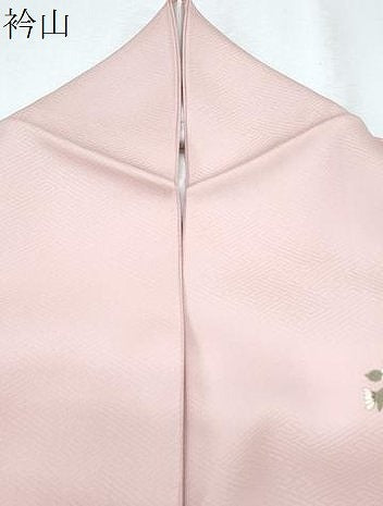 平和屋着物●訪問着　色紙重ね飛鶴花文　暈し染め　金彩　正絹　逸品　CABH3795th
