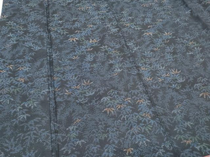 平和屋着物●本場大島紬　笹文　正絹　逸品　CABH3801th