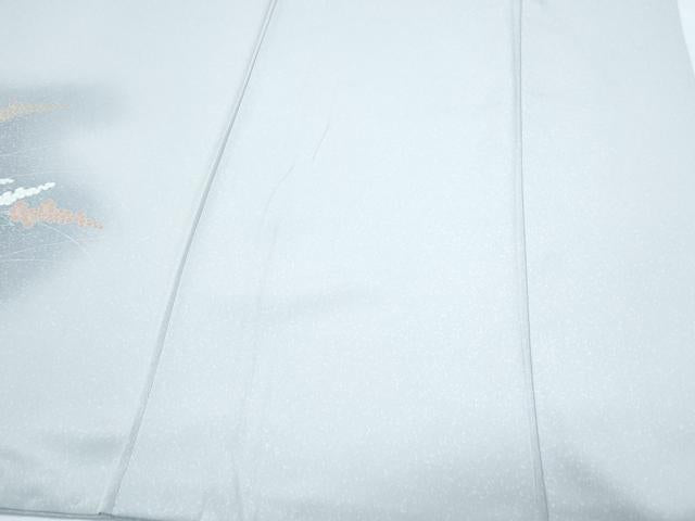 平和屋着物●訪問着　友禅　鴛鴦花文　暈し染め　正絹　逸品　CABH3808th