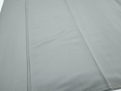 平和屋着物●上質な色無地　薄墨色　正絹　逸品　CABH3821th