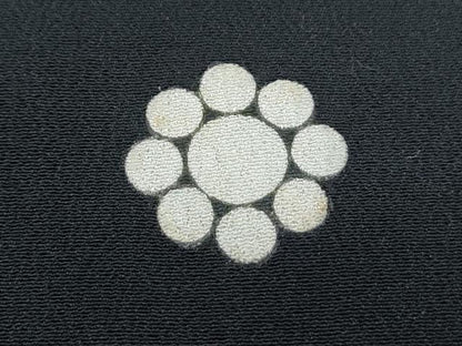 平和屋着物■豪華黒留袖　手描き　枝松文　金彩　正絹　逸品　CABH3832th