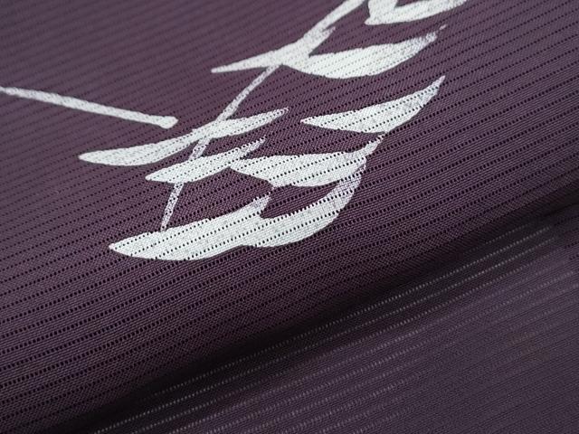 平和屋着物＊夏物　小紋　絽　風景文　正絹　逸品　CABH3844th