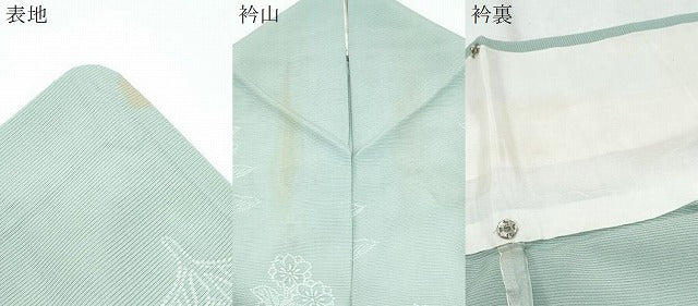平和屋着物＊夏物　訪問着　絽　草花文　正絹　逸品　CABH3848th