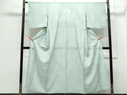 平和屋着物＊夏物　訪問着　絽　草花文　正絹　逸品　CABH3848th