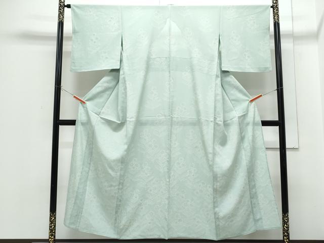 平和屋着物＊夏物　訪問着　絽　草花文　正絹　逸品　CABH3848th
