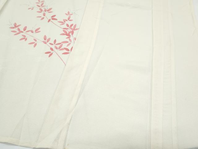 平和屋着物＊夏物　訪問着　絽　籬草花文　正絹　逸品　CABH3853th