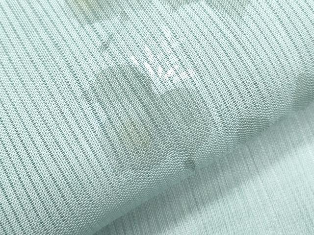 平和屋着物＊夏物　訪問着　紗紬　草花文　正絹　逸品　CABH3857th