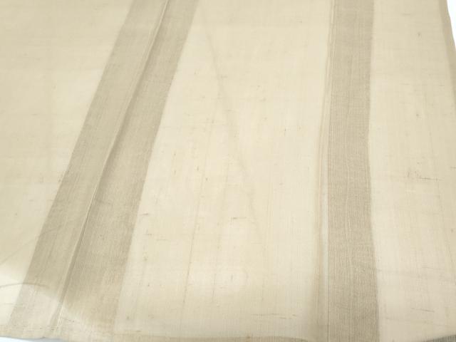 平和屋着物＊夏物　訪問着　紗紬　道長草花文　正絹　逸品　CABH3865th