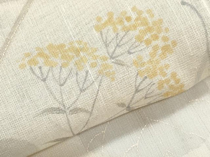 平和屋着物＊夏物　訪問着　紗紬　道長草花文　正絹　逸品　CABH3865th