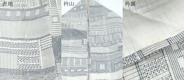 平和屋着物＊夏物　紗紬　吉祥文　正絹　逸品　CABH3873th