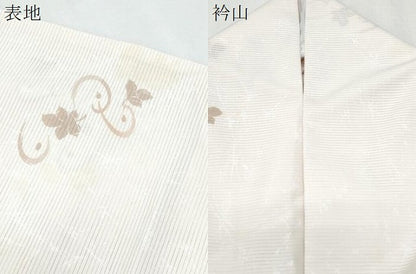 平和屋着物＊夏物　小紋　絽　万寿菊　洗える着物　CABH3883th