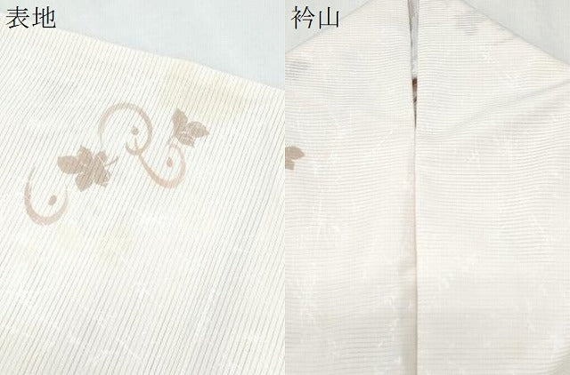 平和屋着物＊夏物　小紋　絽　万寿菊　洗える着物　CABH3883th