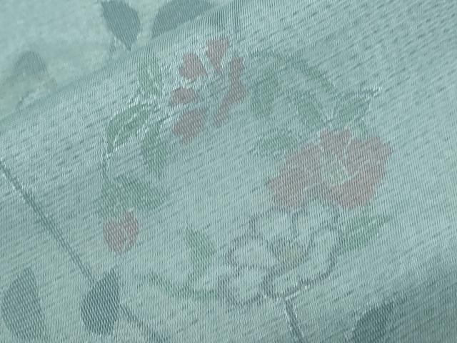 平和屋着物＊夏物　訪問着　紗袷　紗×絽　花蝶文　正絹　逸品　CABH3889th