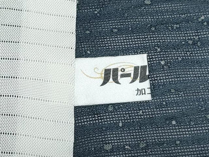 平和屋着物＊夏物　訪問着　横段紋紗　草花文　正絹　逸品　CABH3910th