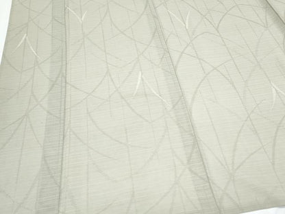 平和屋着物＊夏物　小紋　変わり絽　芝草紋紗　正絹　逸品　CABH3924th