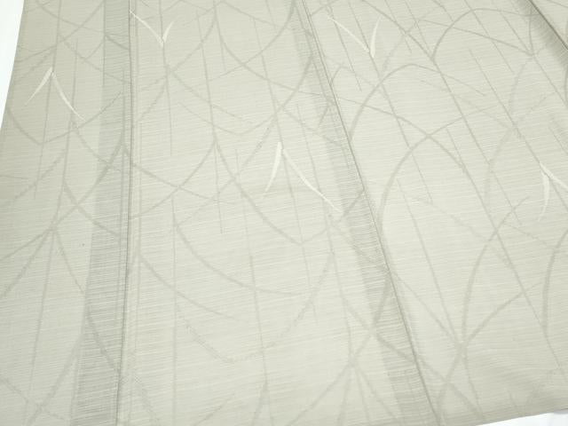 平和屋着物＊夏物　小紋　変わり絽　芝草紋紗　正絹　逸品　CABH3924th