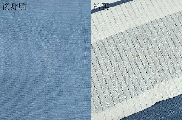 平和屋着物＊夏物　虹色創家　本郷大田子　小紋　絽　楓文　正絹　逸品　CABH3927th