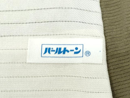 平和屋着物＊夏物　訪問着　絽　刺繍　草花文　金彩　正絹　逸品　CABH3931th