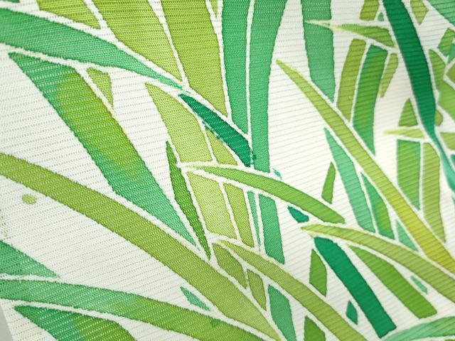平和屋着物＊夏物　訪問着　絽　草花文　正絹　逸品　CABH3941th