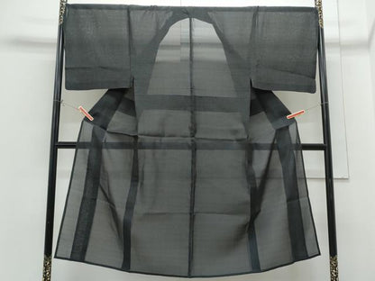 平和屋着物＊夏物　男性　本場大島　夏大島　80亀甲　総詰め　正絹　逸品　CABH3942th
