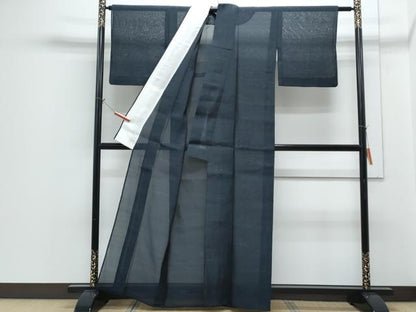 平和屋着物＊夏物　本場大島紬　夏大島　吉祥文　正絹　逸品　CABH3948th