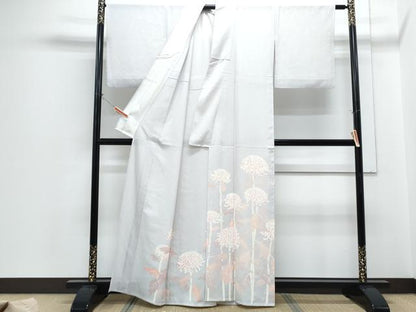 平和屋着物＊夏物　色留袖　絽　乱菊　正絹　逸品　CABH3950th