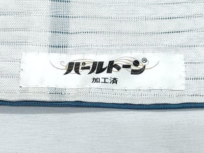 平和屋着物＊夏物　訪問着　絽　手描き　草花文　正絹　逸品　CABH3951th