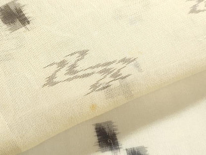 平和屋着物＊夏物　本場琉球絣　正絹　逸品　CABH3958th