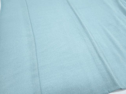 平和屋着物＊夏物　色無地　絽縮緬　秘色色　正絹　逸品　CABH3962th