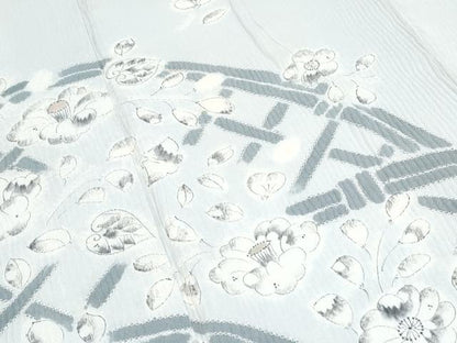 平和屋着物●訪問着　辻が花　刺繍　正絹　逸品　CABH3967th