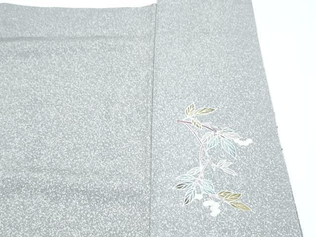 平和屋着物●訪問着　友禅　枝花文　暈し染め　正絹　逸品　CABH3974th