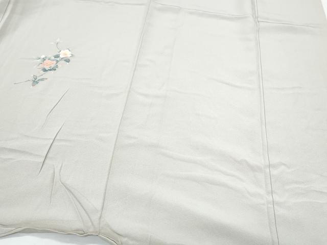 平和屋着物●訪問着　友禅　草花文　暈し染め　正絹　逸品　CABH3977th