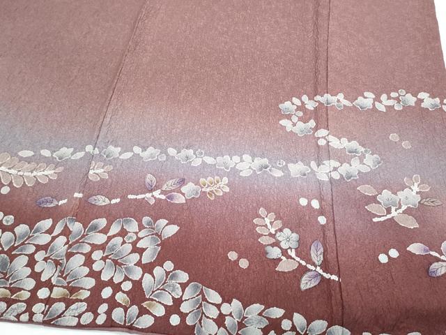 平和屋着物●訪問着　辻が花　暈し染め　金彩　正絹　逸品　CABH3979th