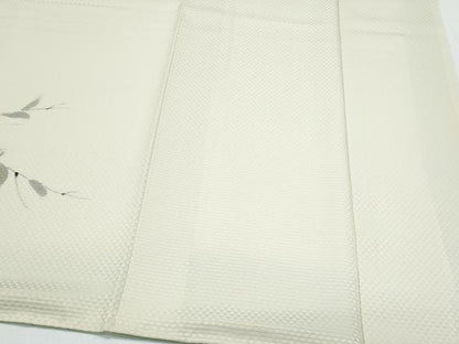 平和屋着物●訪問着　手描き　枝木の実　正絹　逸品　CABH3980th