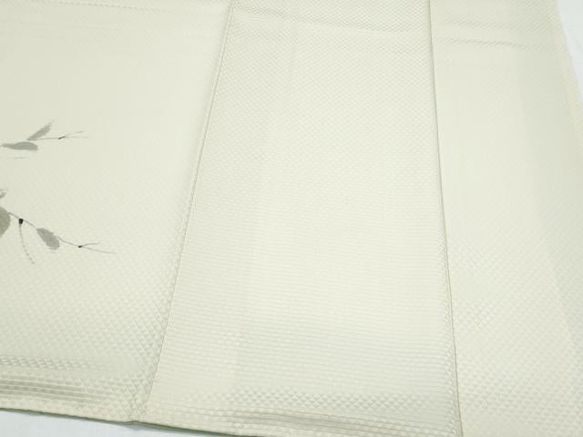 平和屋着物●訪問着　手描き　枝木の実　正絹　逸品　CABH3980th